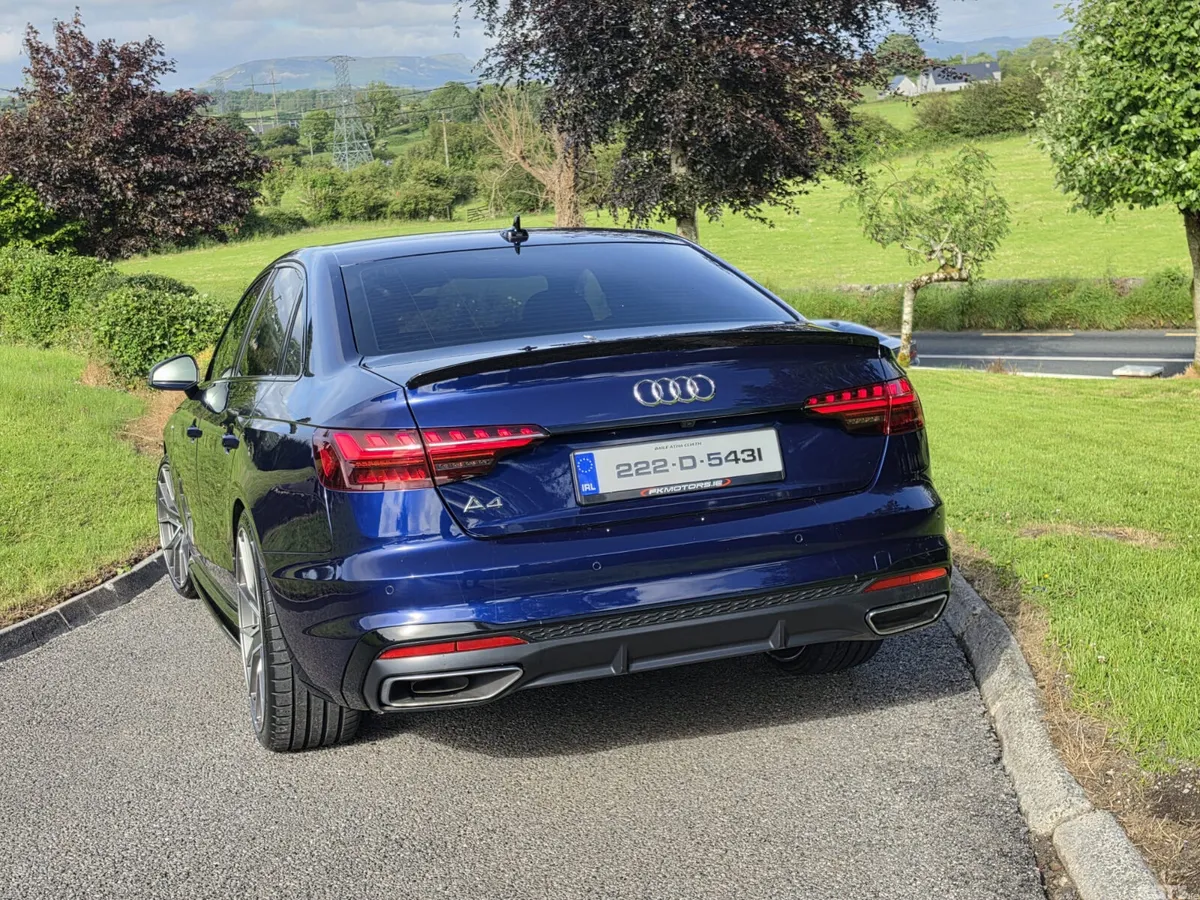 Audi A4 Saloon, Diesel, 2022, Blue