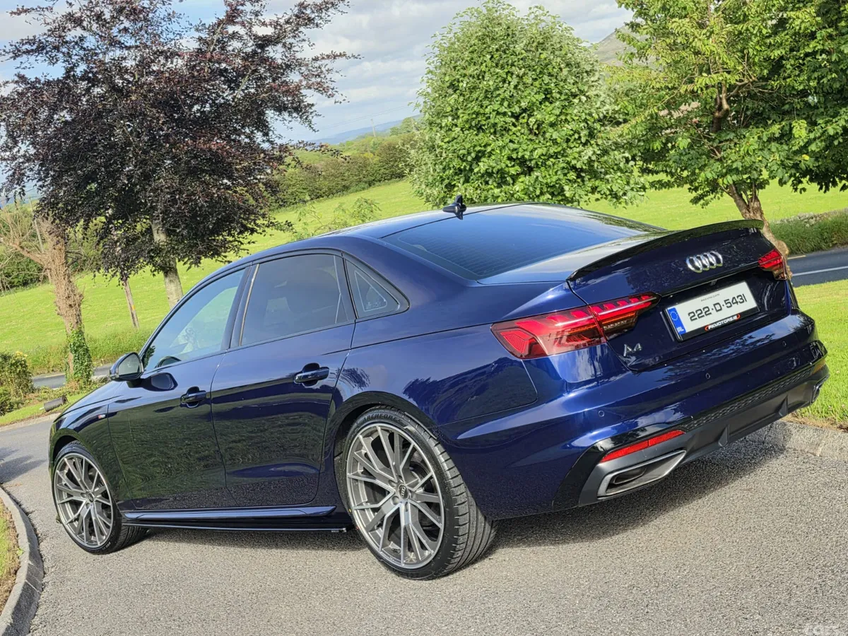 Audi A4 Saloon, Diesel, 2022, Blue