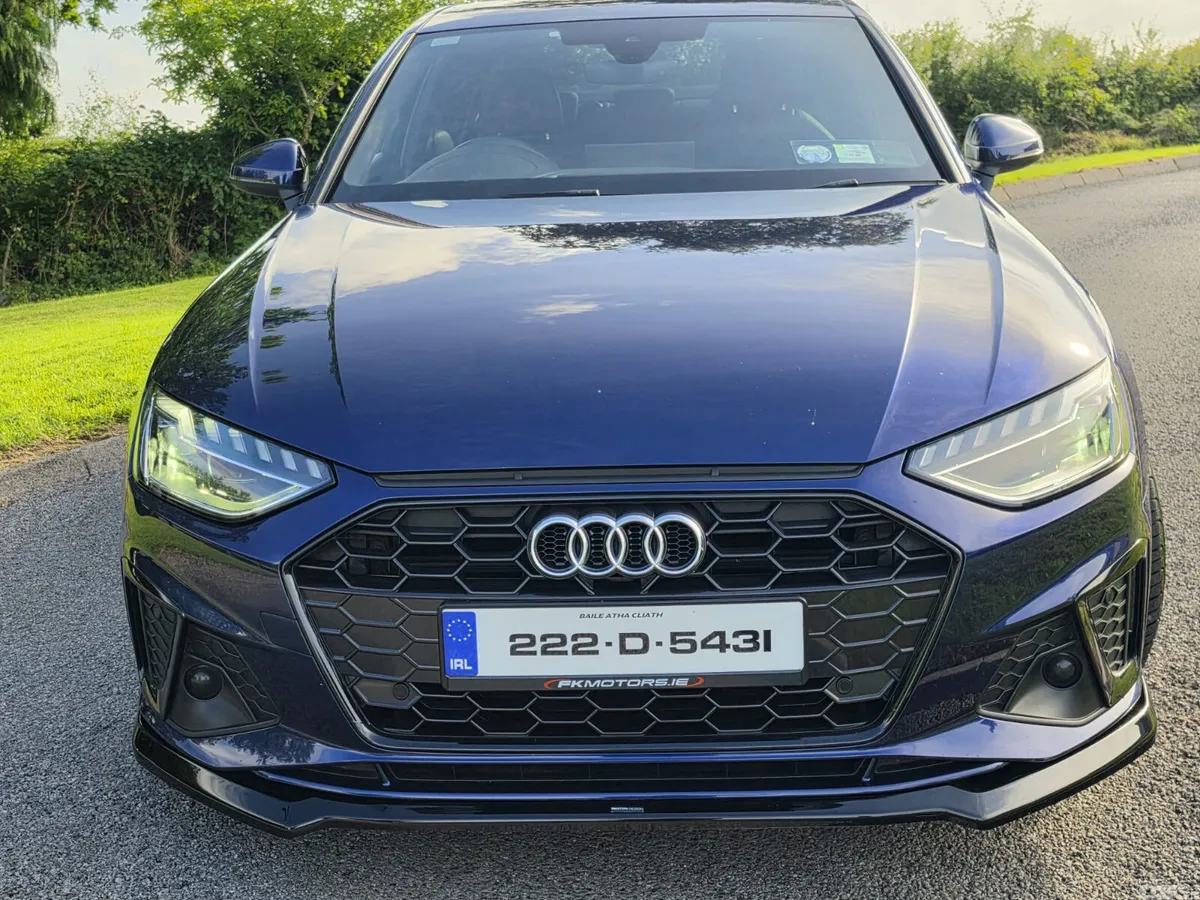 Audi A4 Saloon, Diesel, 2022, Blue