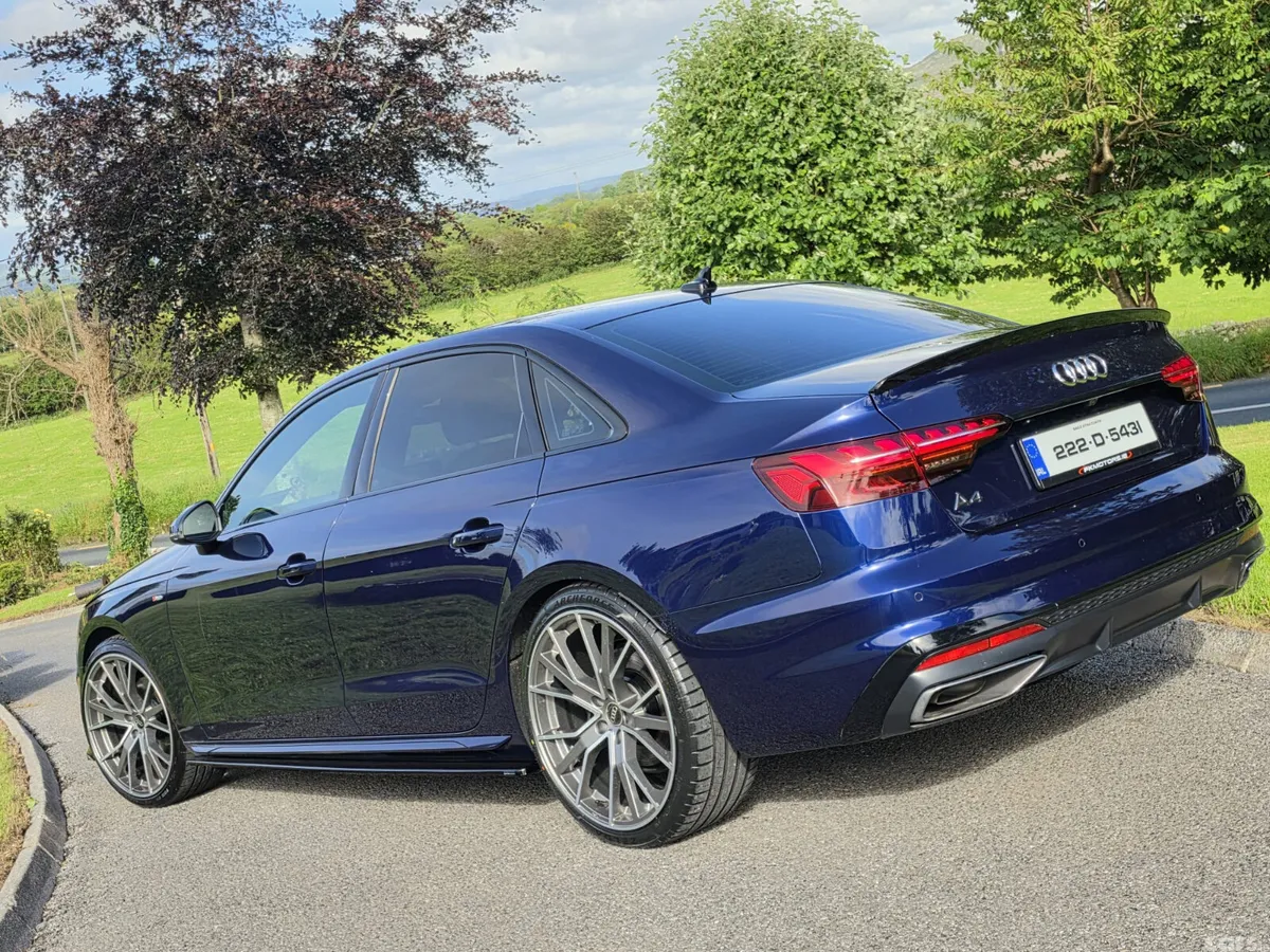 Audi A4 Saloon, Diesel, 2022, Blue