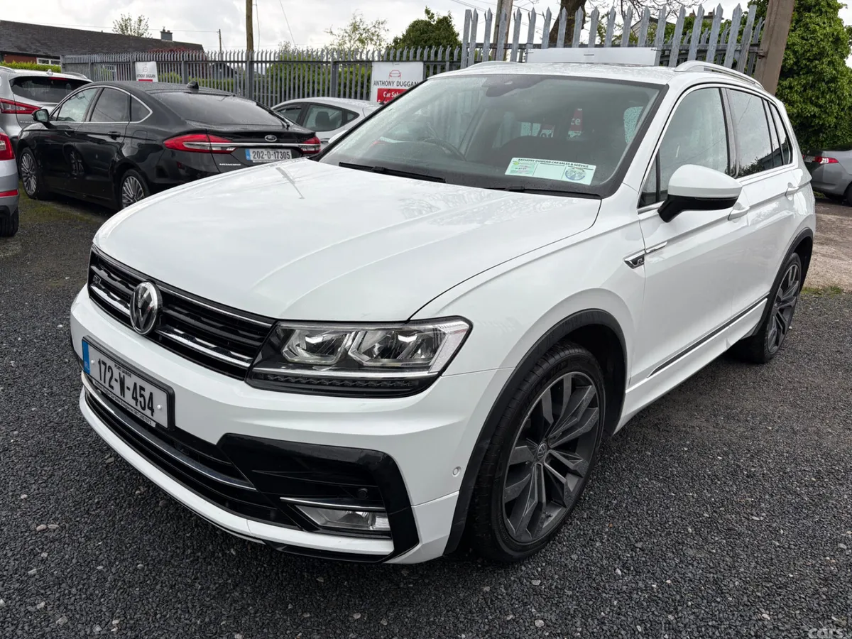 Volkswagen Tiguan SUV, Diesel, 2017, White