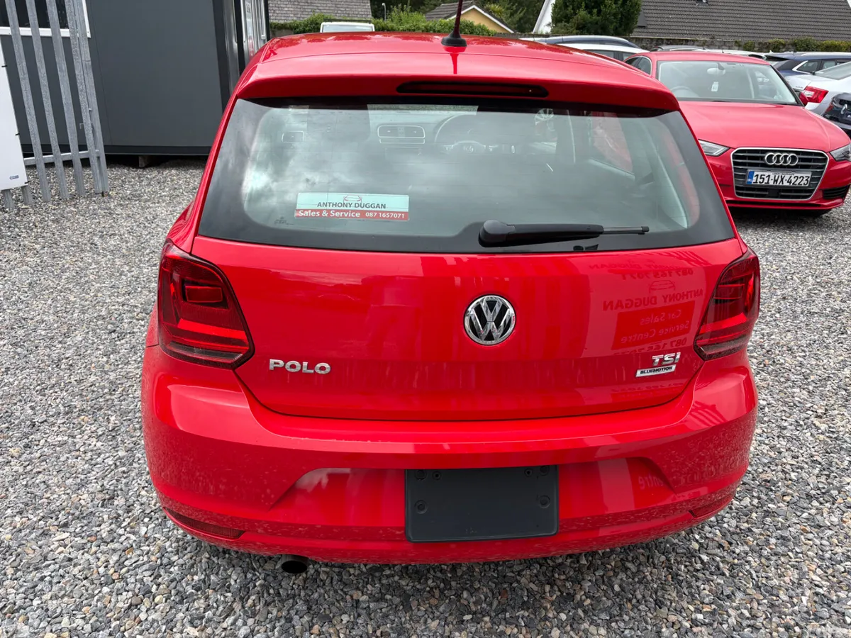 Volkswagen Polo Hatchback, Petrol, 2018, Red