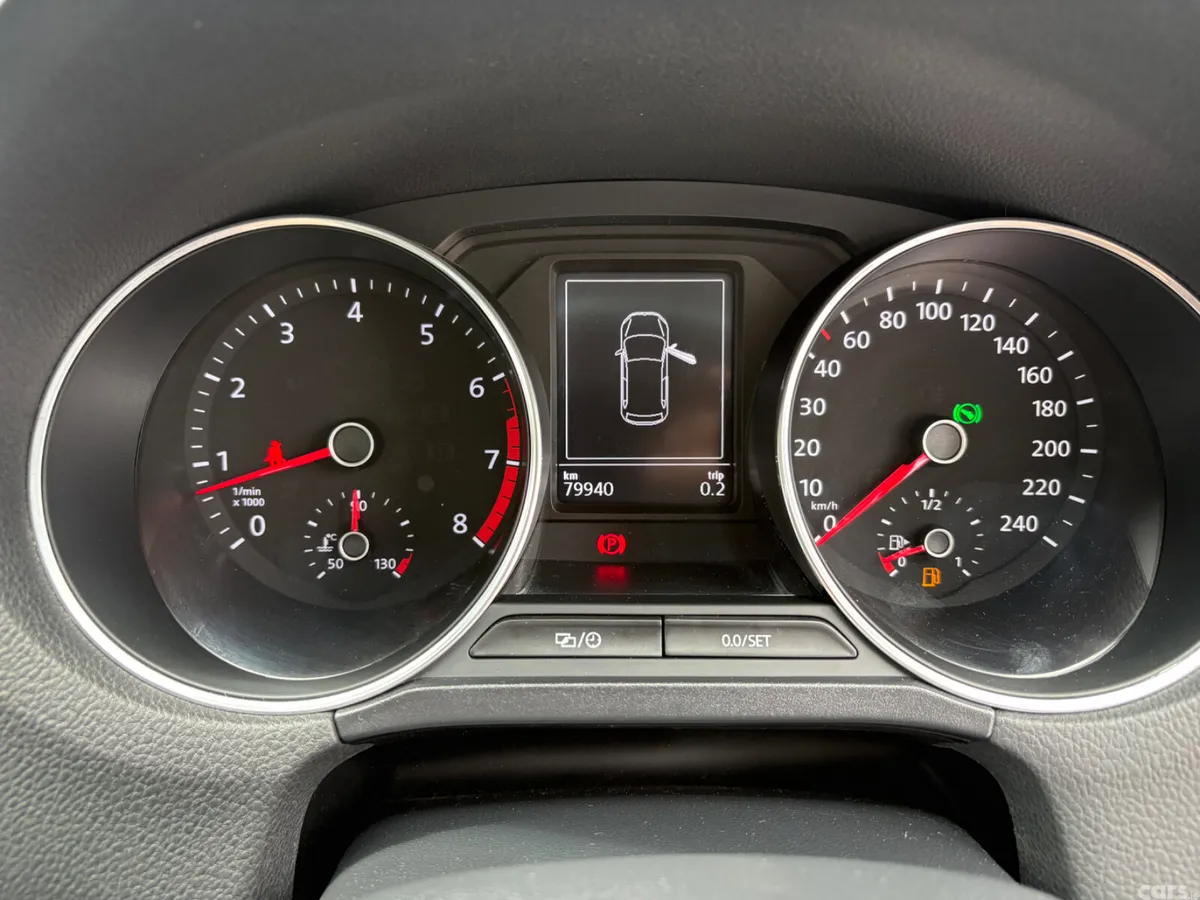 Volkswagen Polo Hatchback, Petrol, 2018, Red