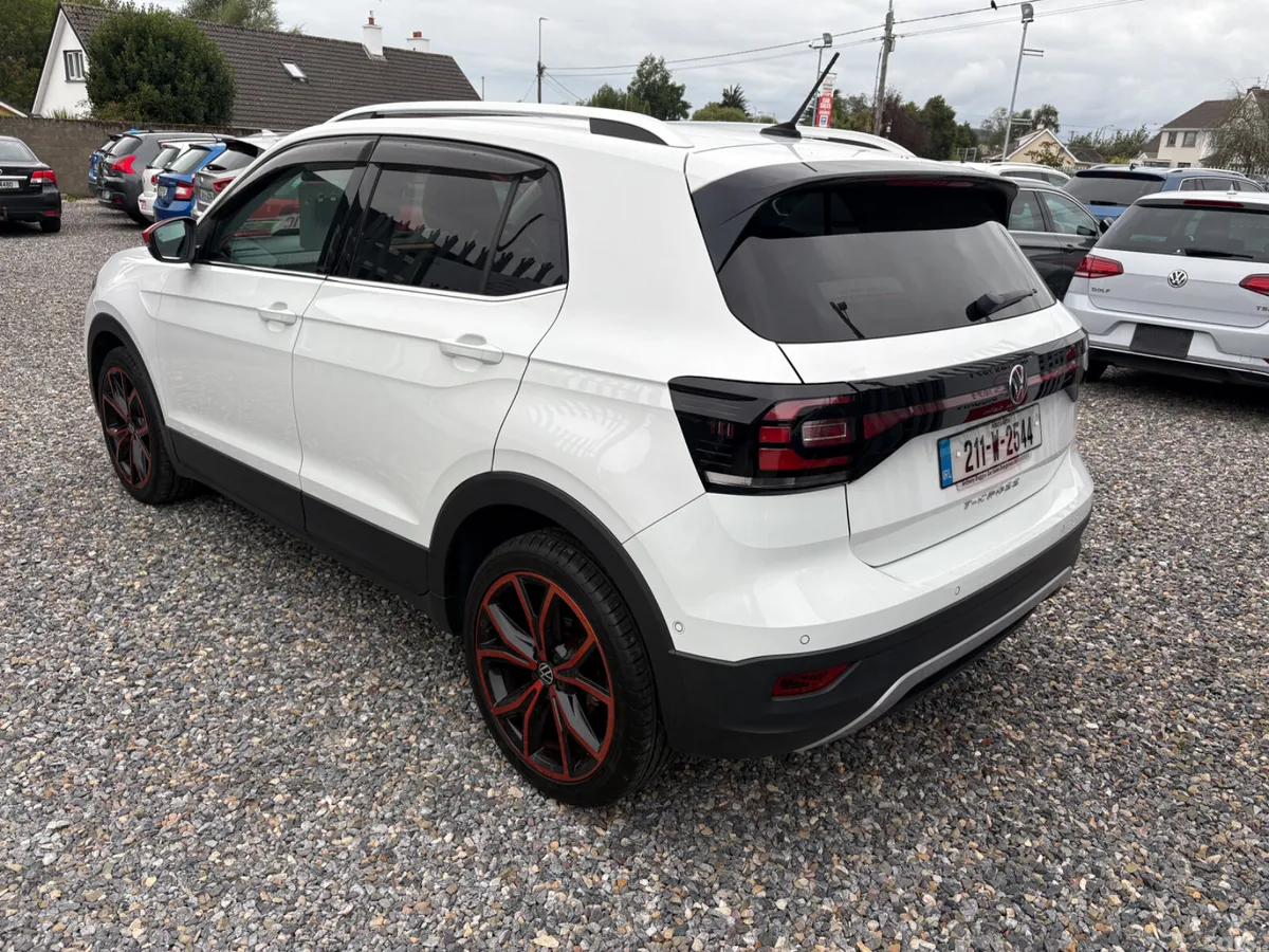 Volkswagen T-Cross Hatchback, Petrol, 2021, White