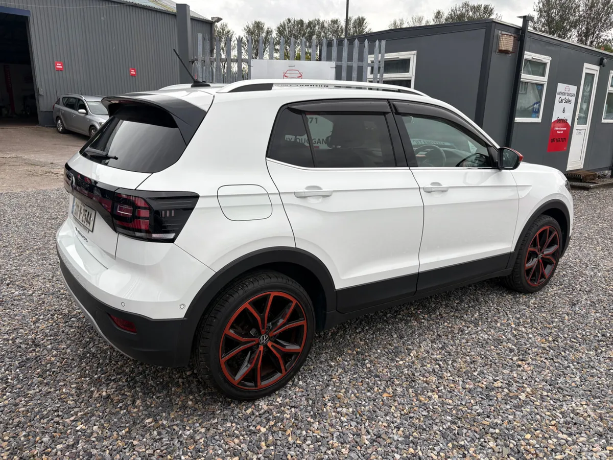 Volkswagen T-Cross Hatchback, Petrol, 2021, White