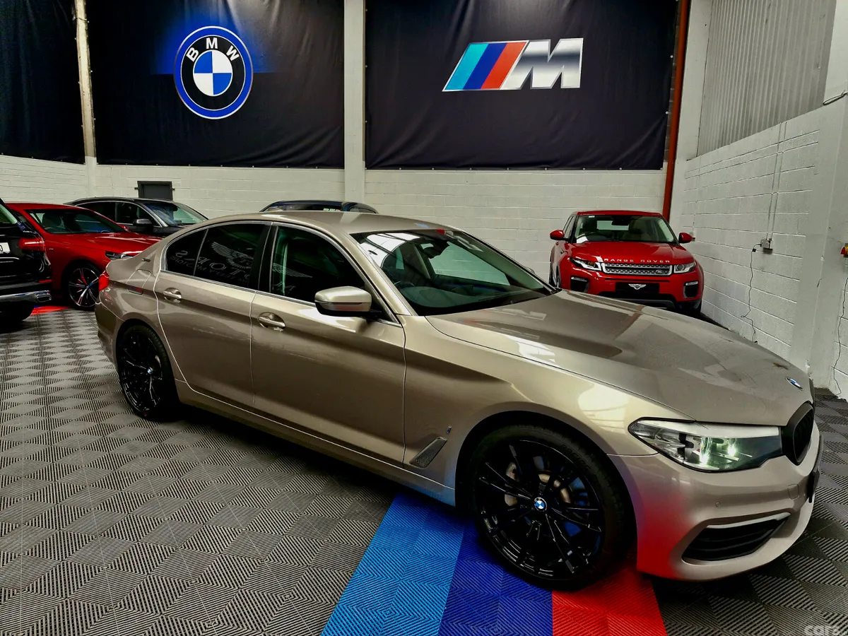 BMW 5-Series Saloon, Petrol Plug-in Hybrid, 2019, Silver