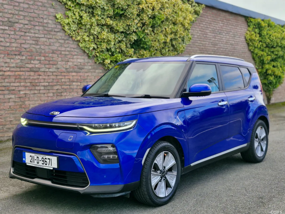 Kia Soul Hatchback, Electric, 2021, Blue