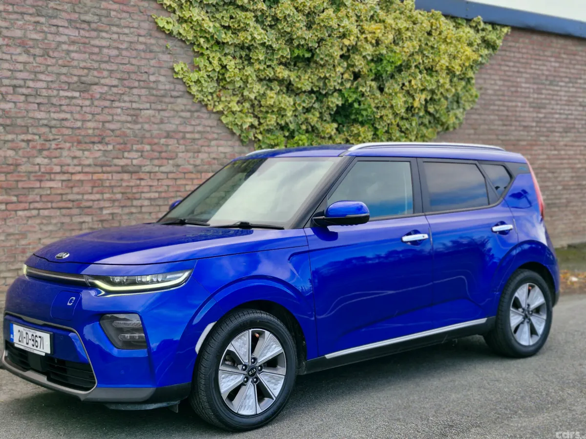 Kia Soul Hatchback, Electric, 2021, Blue