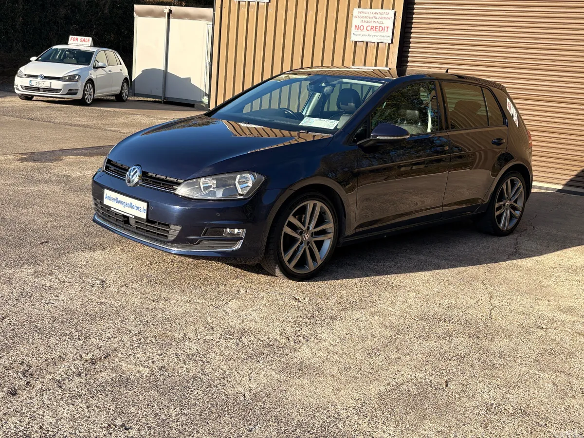Volkswagen Golf Estate, Petrol, 2017, Blue
