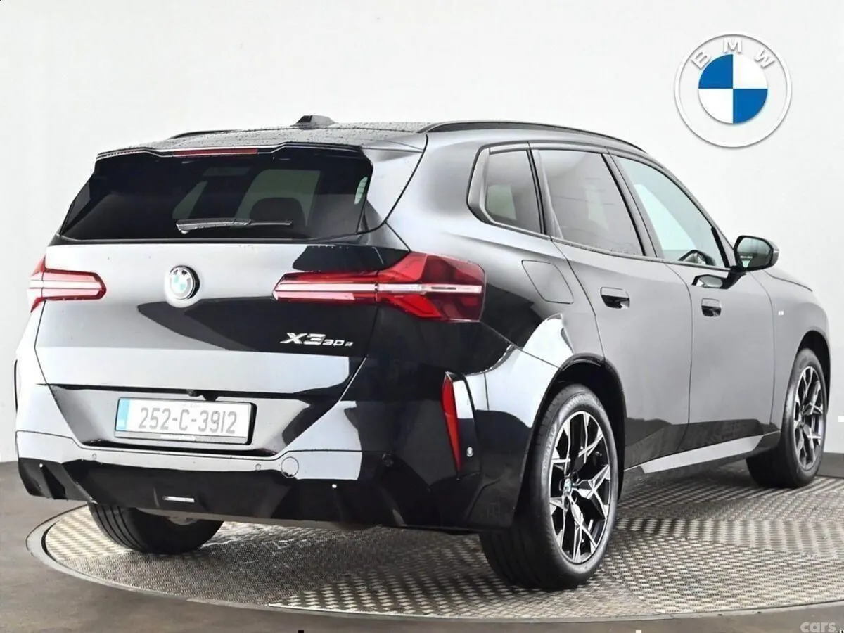 BMW X3 SUV, Petrol Plug-in Hybrid, 2025, Black