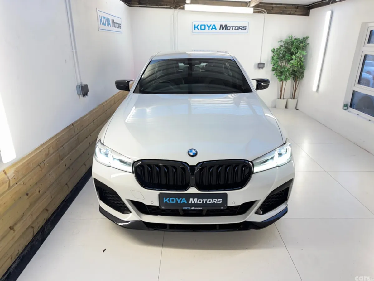BMW 5-Series Saloon, Diesel, 2021, White