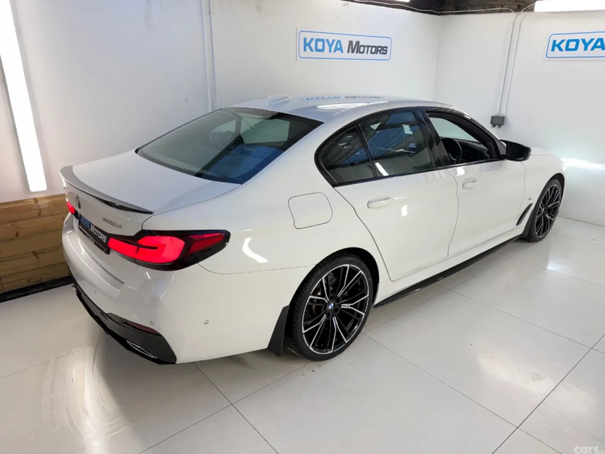 BMW 5-Series Saloon, Diesel, 2021, White