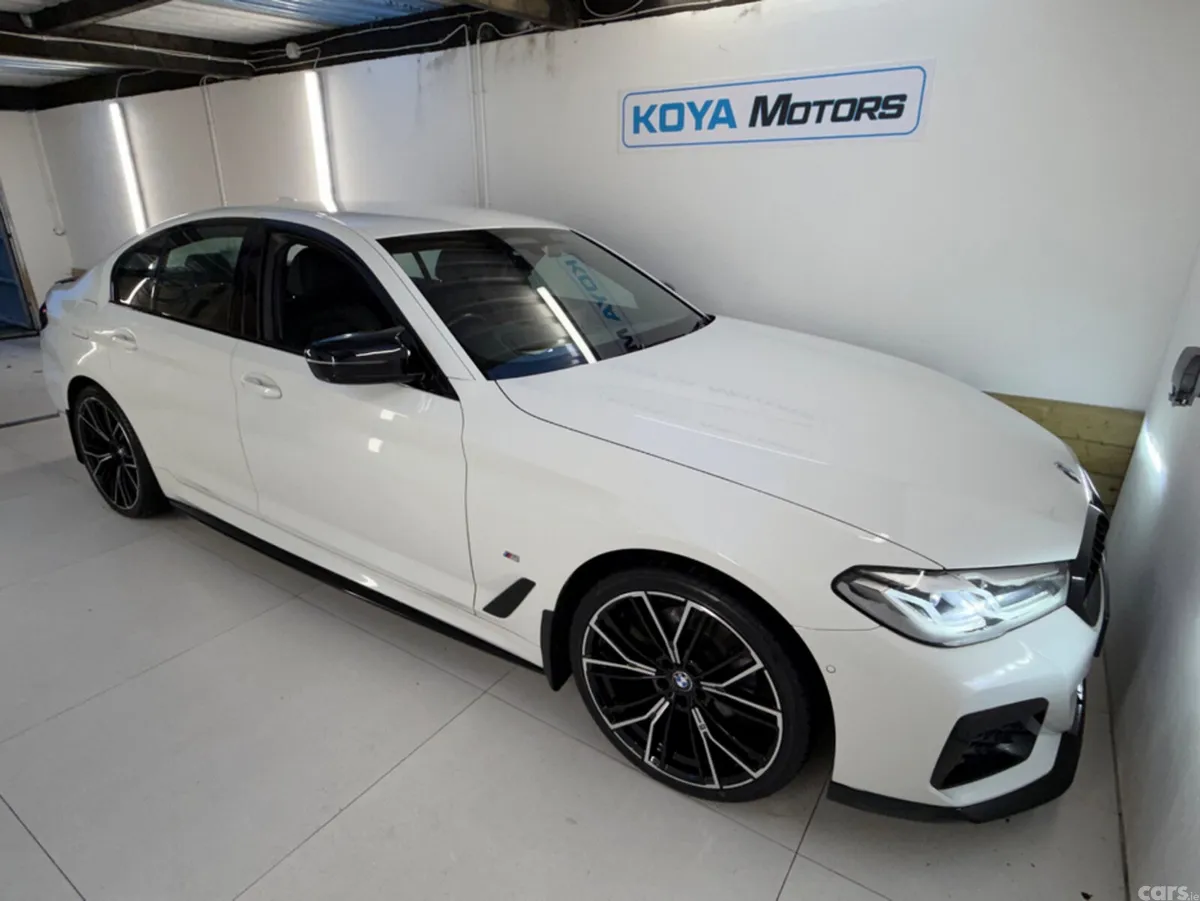 BMW 5-Series Saloon, Diesel, 2021, White