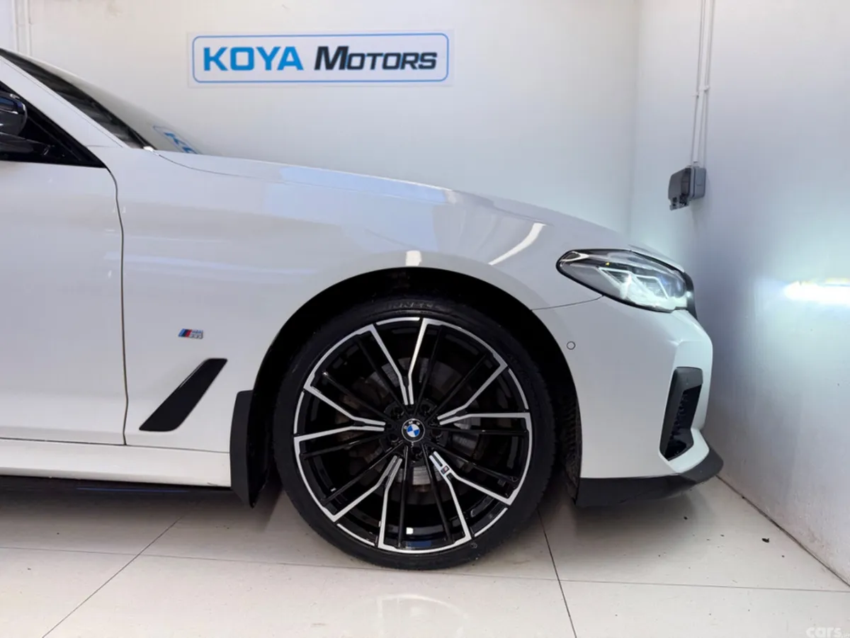 BMW 5-Series Saloon, Diesel, 2021, White