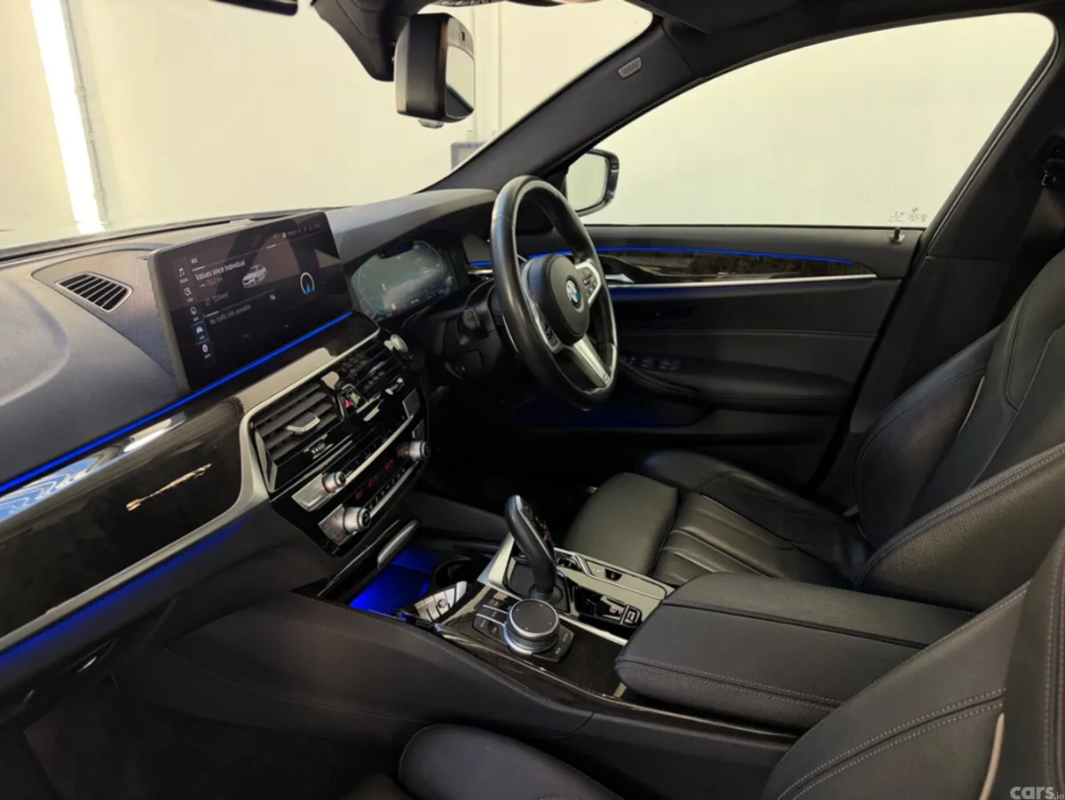 BMW 5-Series Saloon, Diesel, 2021, White