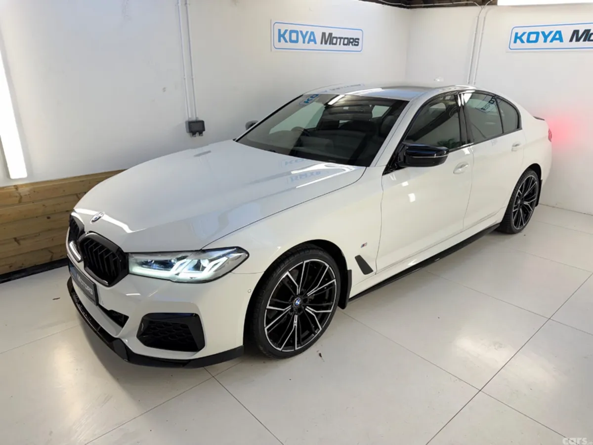 BMW 5-Series Saloon, Diesel, 2021, White
