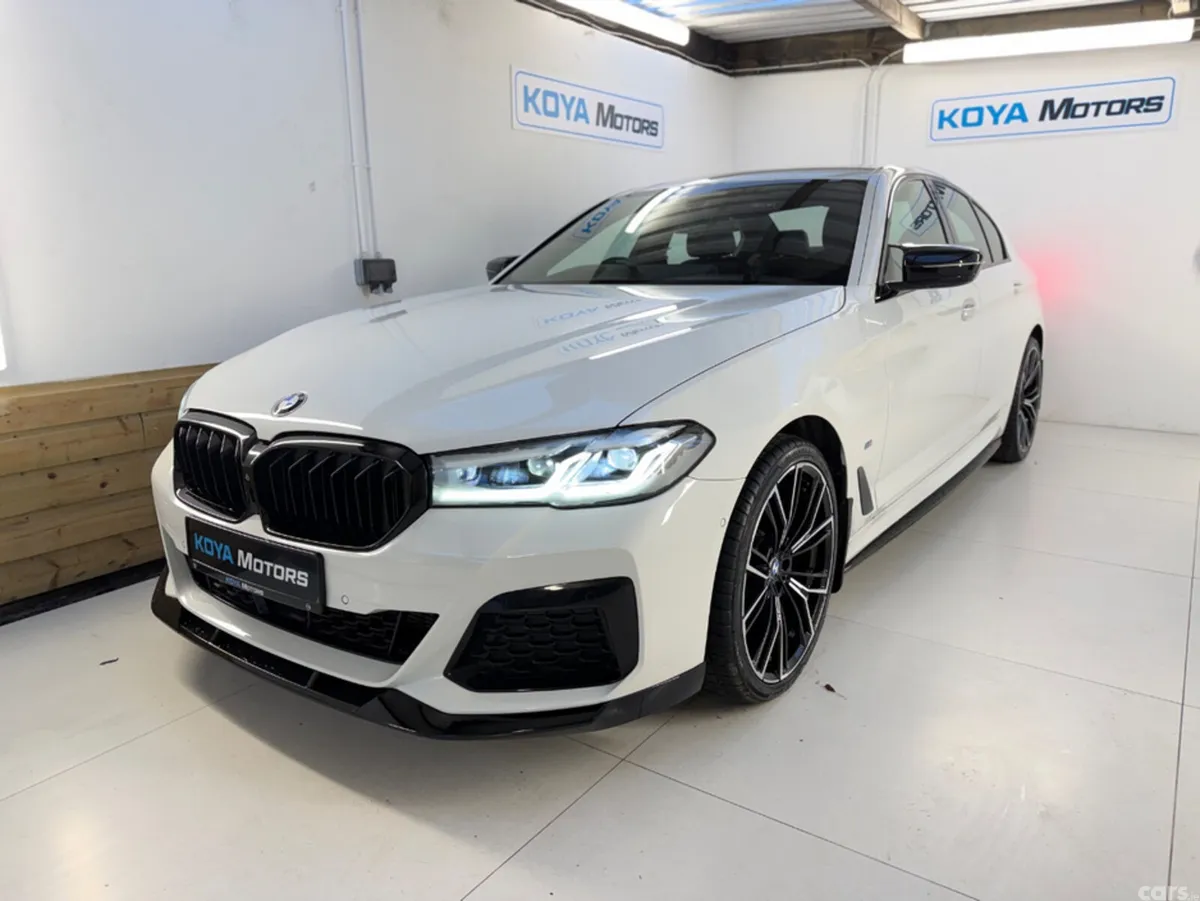 BMW 5-Series Saloon, Diesel, 2021, White