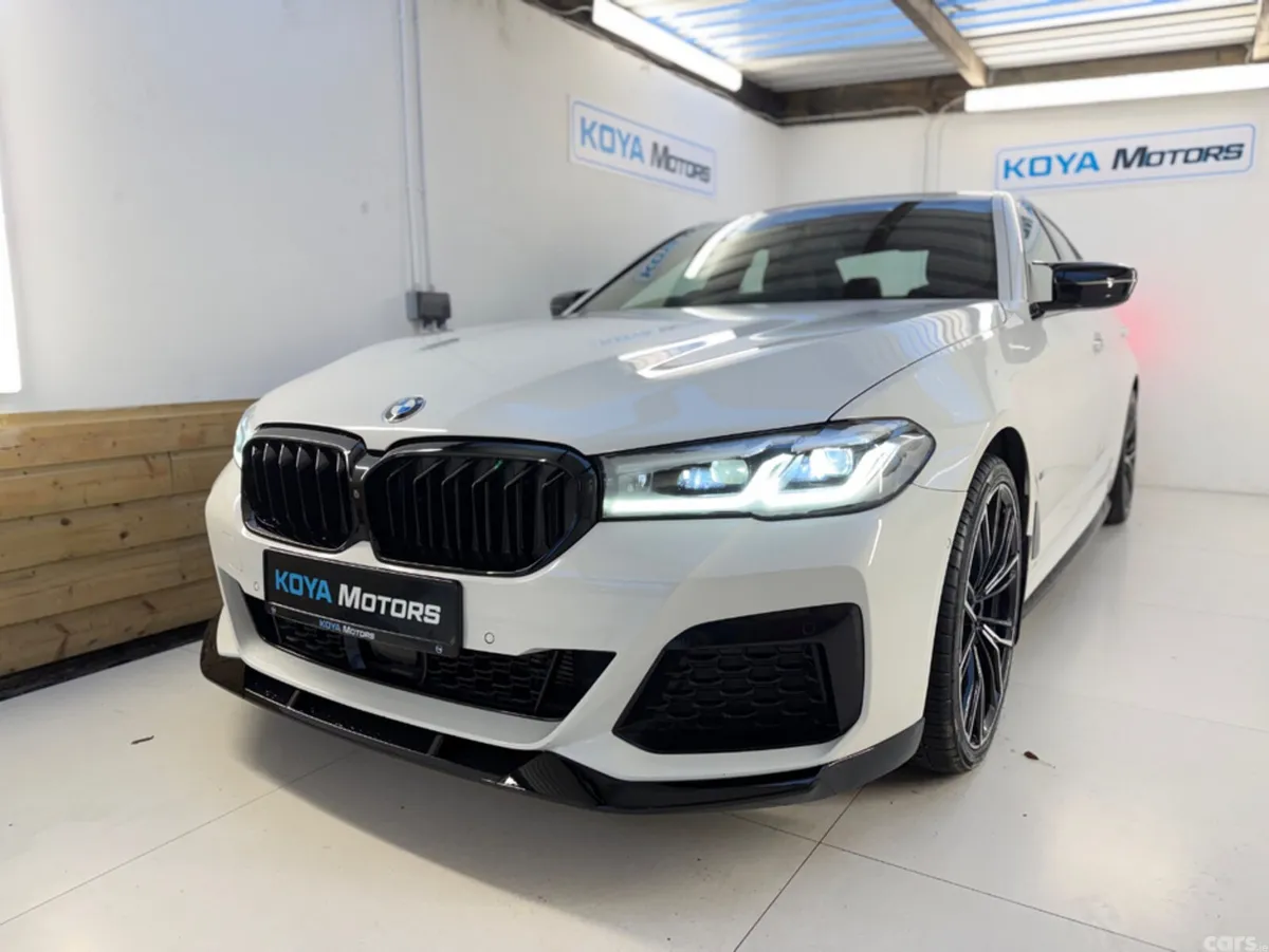 BMW 5-Series Saloon, Diesel, 2021, White