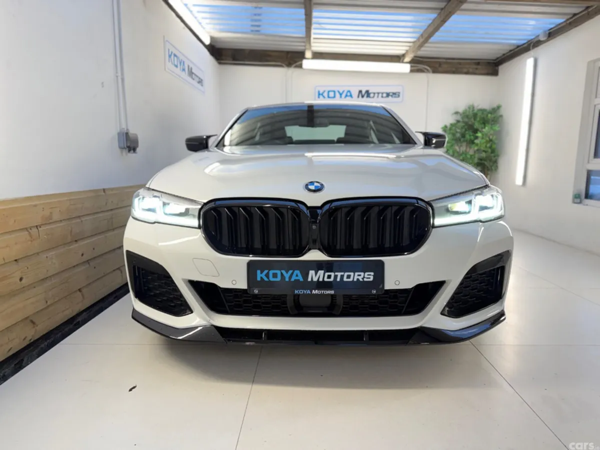 BMW 5-Series Saloon, Diesel, 2021, White