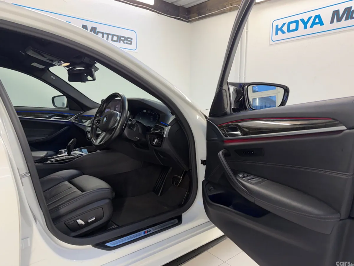 BMW 5-Series Saloon, Diesel, 2021, White