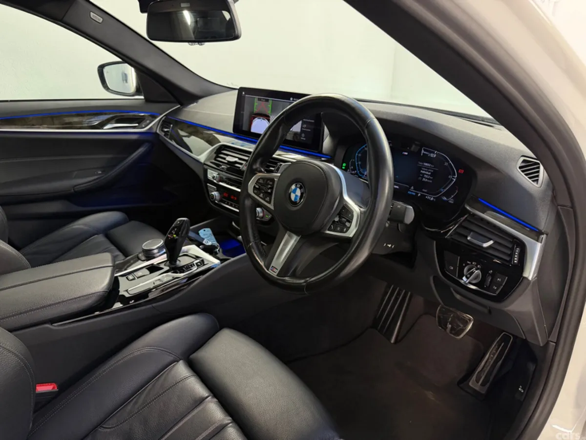 BMW 5-Series Saloon, Diesel, 2021, White