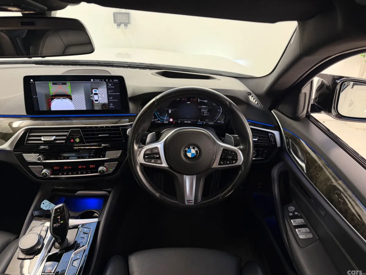 BMW 5-Series Saloon, Diesel, 2021, White