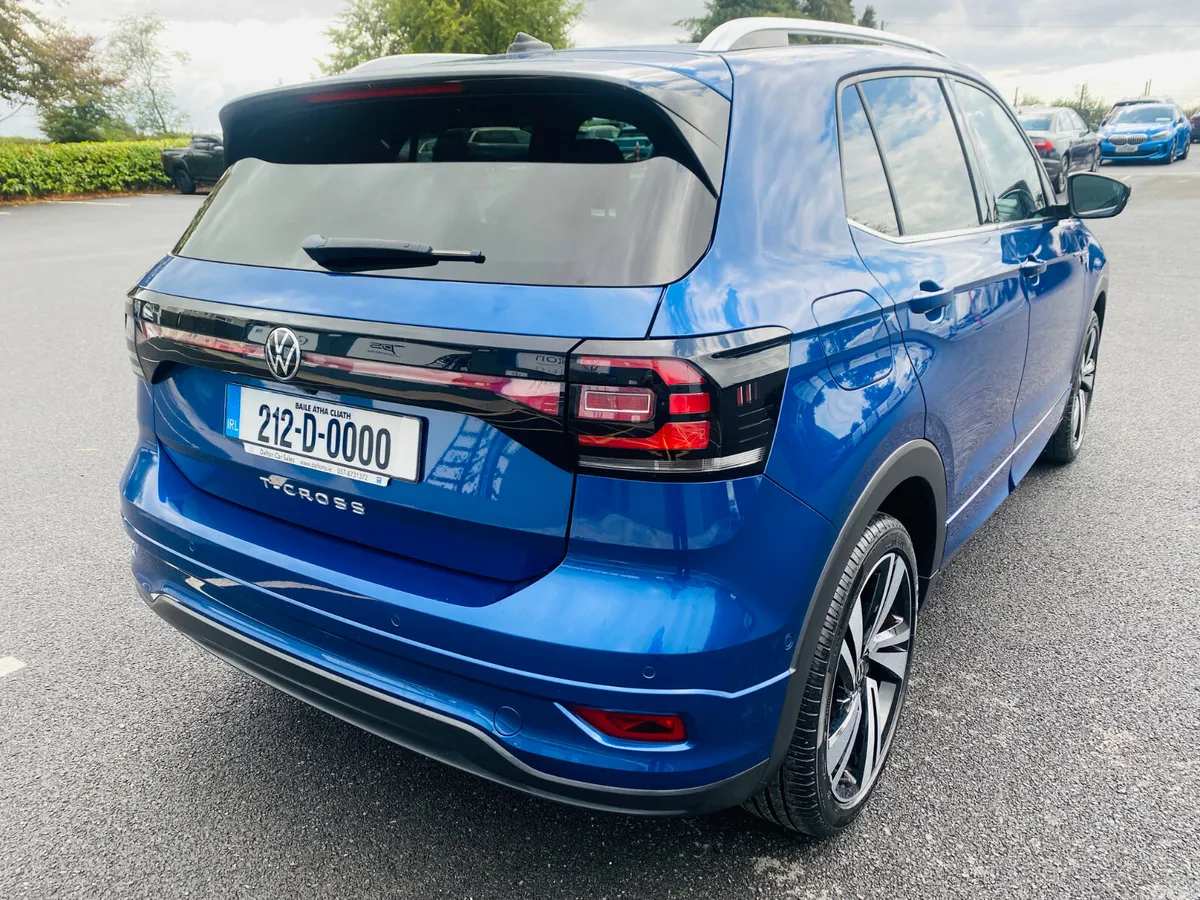 Volkswagen T-Cross Hatchback, Petrol, 2021, Blue