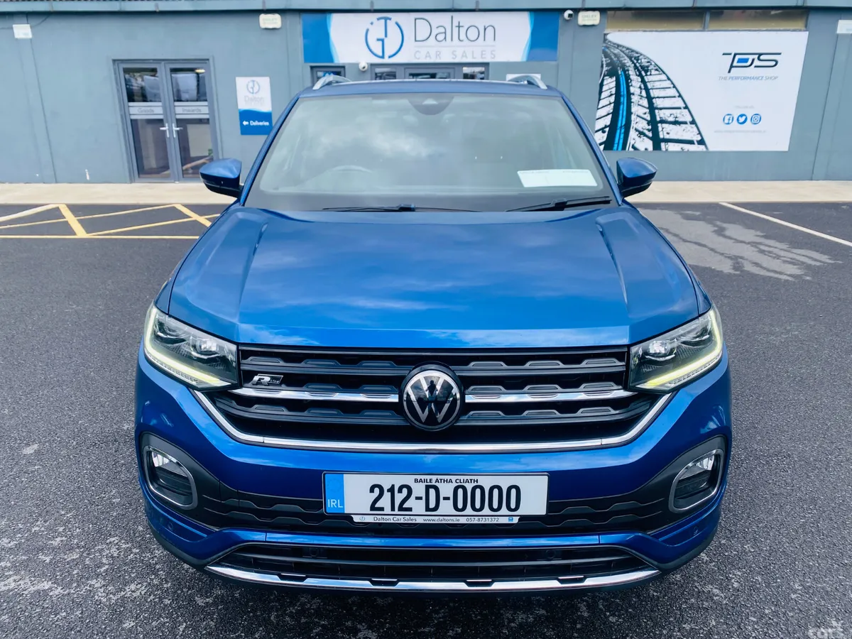 Volkswagen T-Cross Hatchback, Petrol, 2021, Blue
