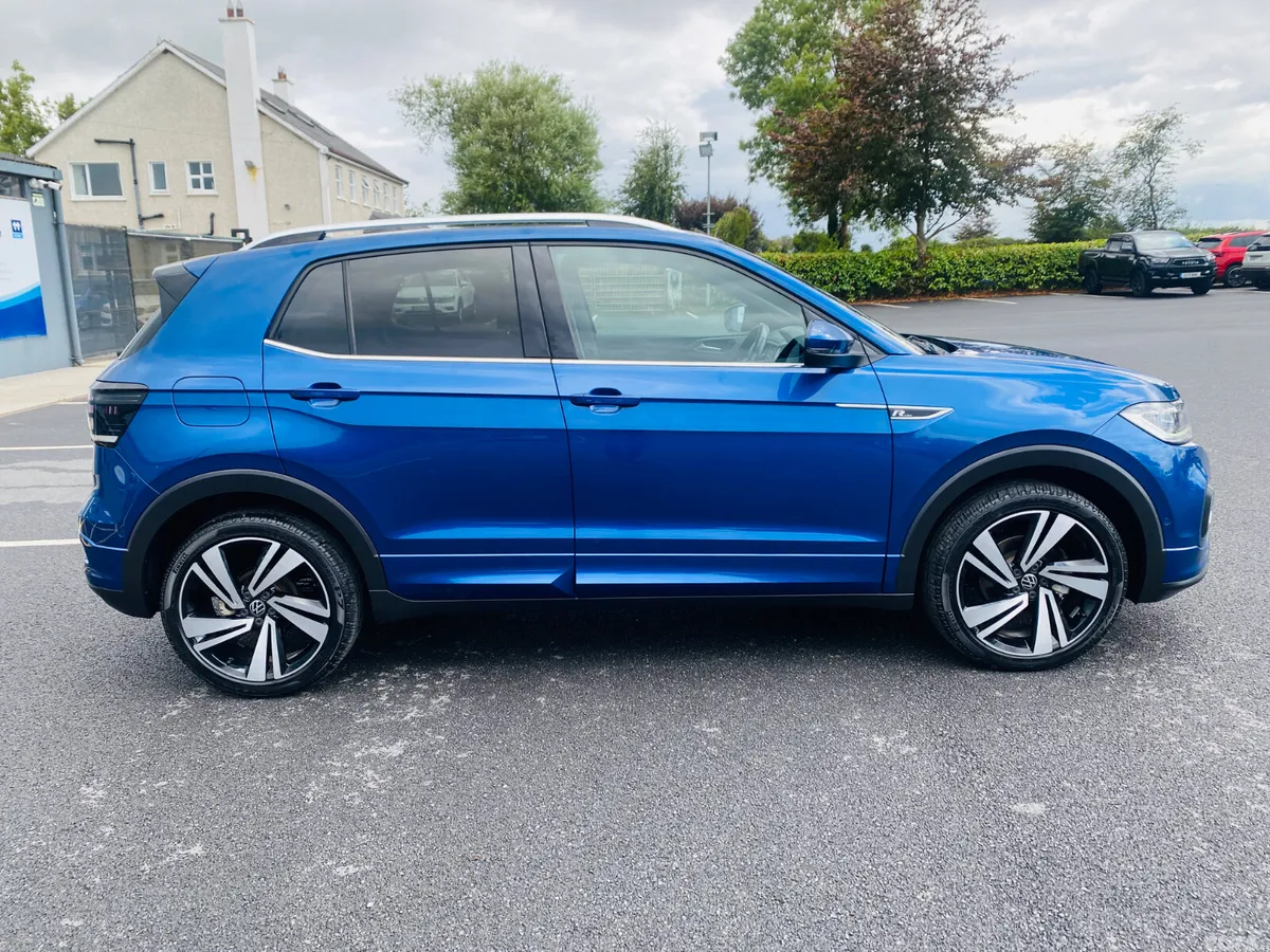 Volkswagen T-Cross Hatchback, Petrol, 2021, Blue