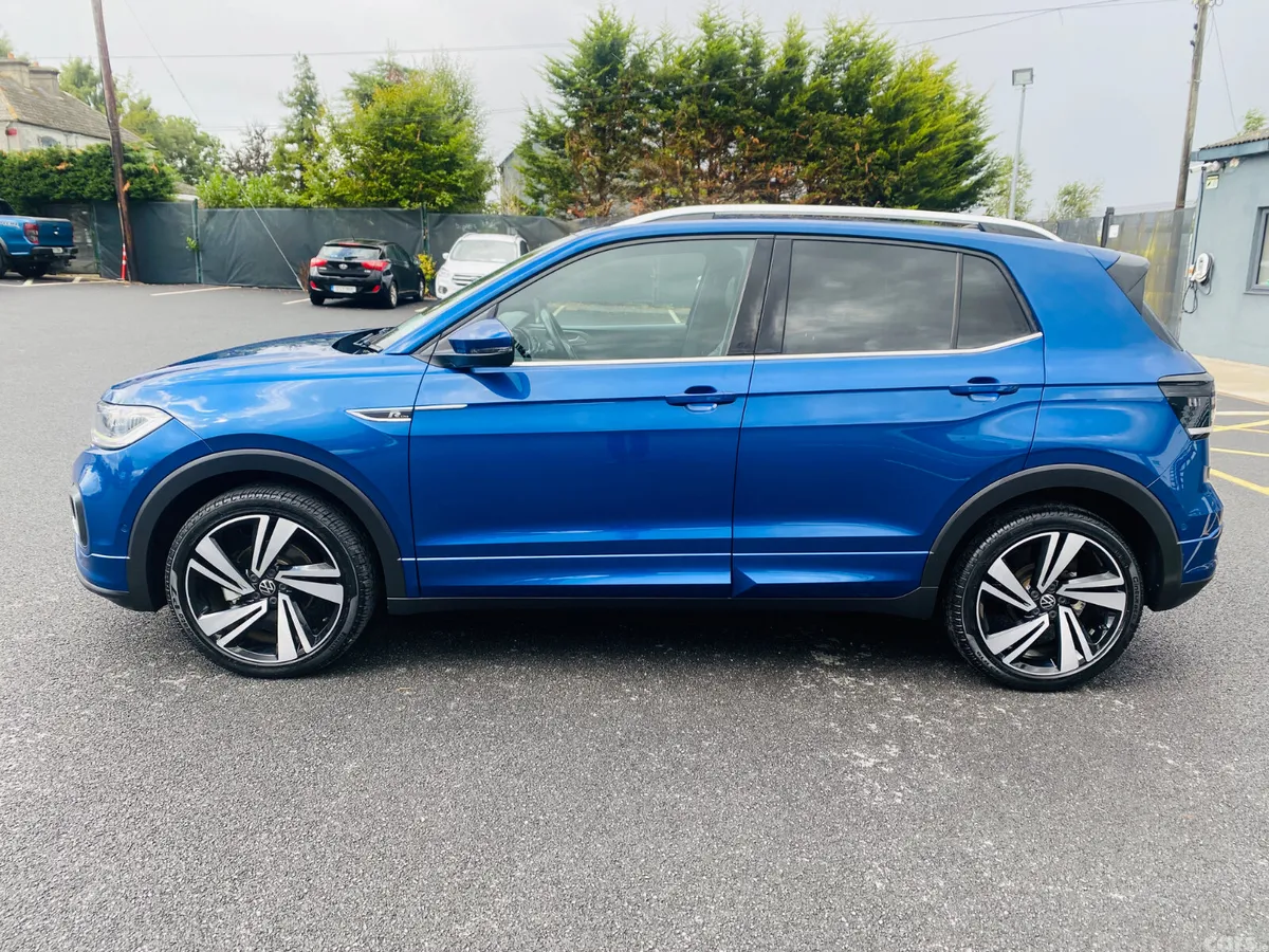 Volkswagen T-Cross Hatchback, Petrol, 2021, Blue