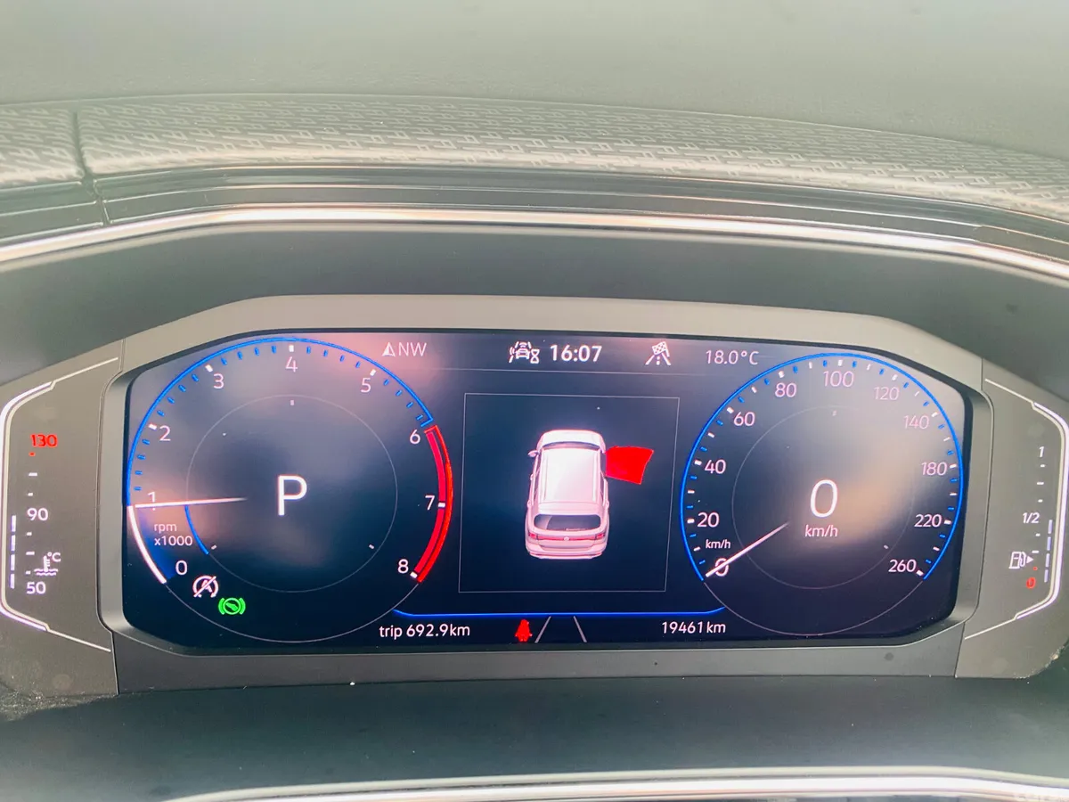 Volkswagen T-Cross Hatchback, Petrol, 2021, Blue