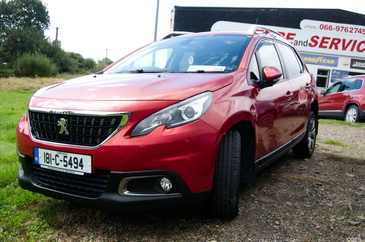 Peugeot 2008 Estate, Diesel, 2018, Red