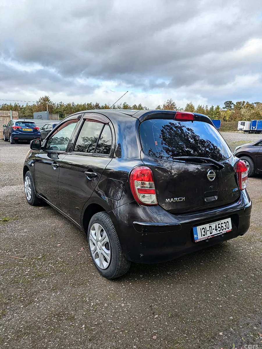 Nissan March Hatchback, Petrol, 2013, Brown