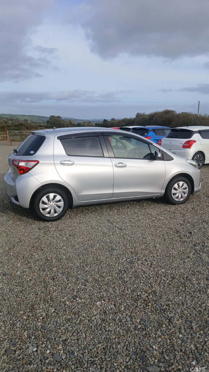 Toyota Vitz Hatchback, Petrol, 2018, Silver