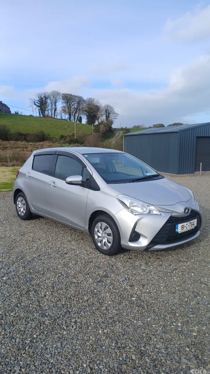 Toyota Vitz Hatchback, Petrol, 2018, Silver