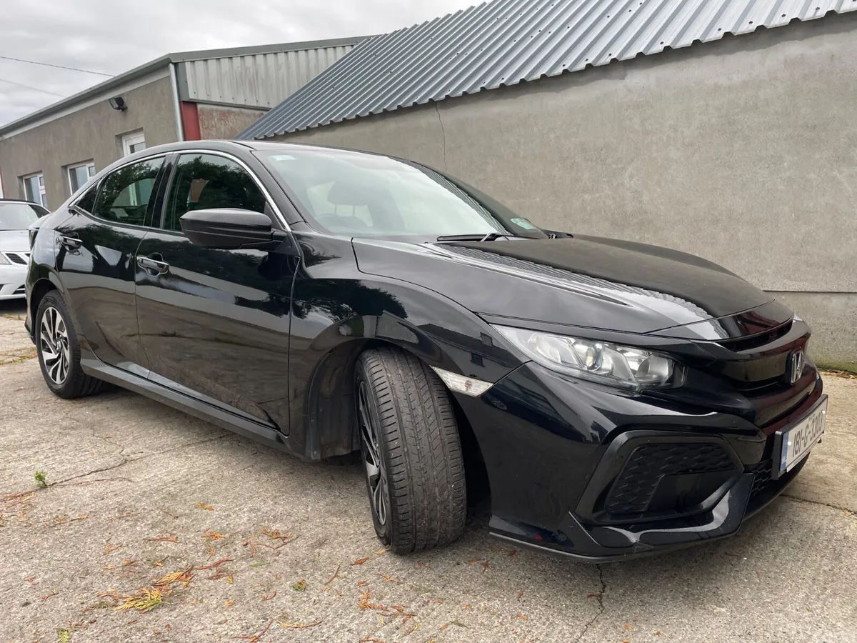 Honda Civic Hatchback, Diesel, 2018, Black