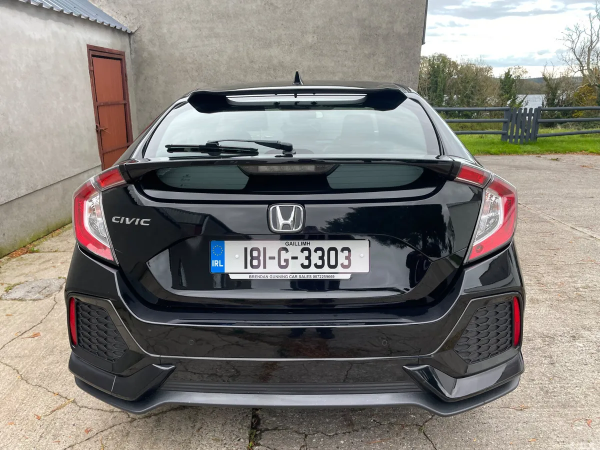 Honda Civic Hatchback, Diesel, 2018, Black