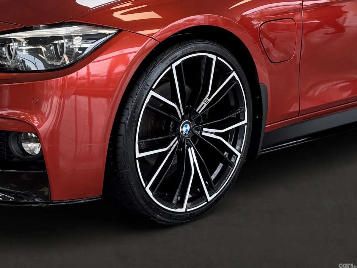 BMW 3-Series Saloon, Petrol Plug-in Hybrid, 2018, Orange