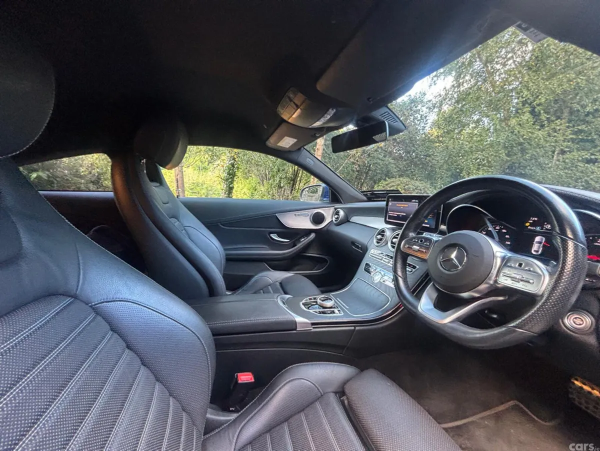 Mercedes-Benz C-Class Coupe, Diesel, 2021, Blue
