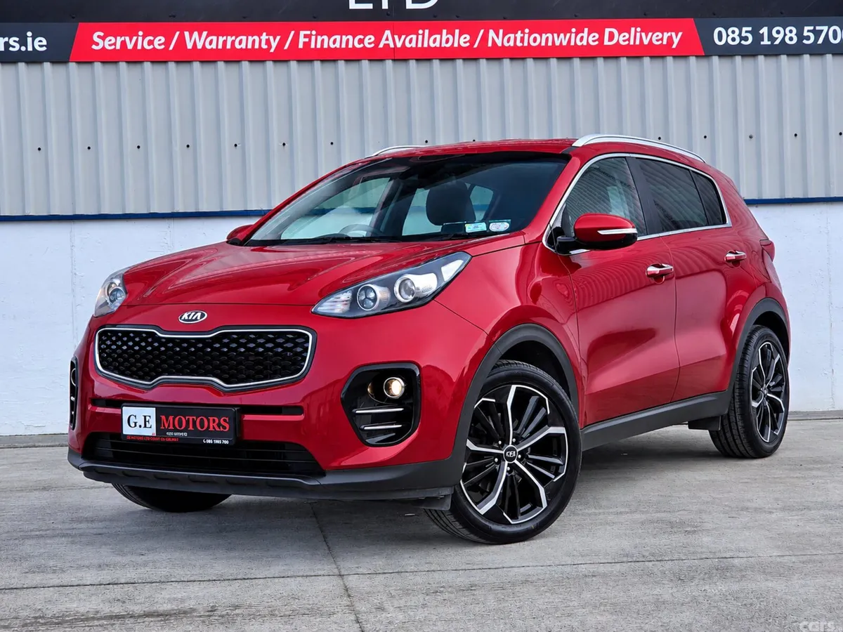 Kia Sportage SUV, Diesel, 2016, Red