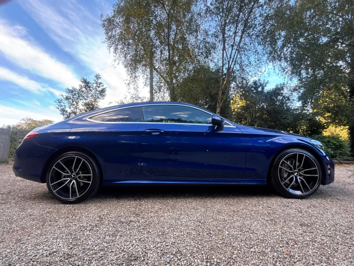 Mercedes-Benz C-Class Coupe, Diesel, 2021, Blue