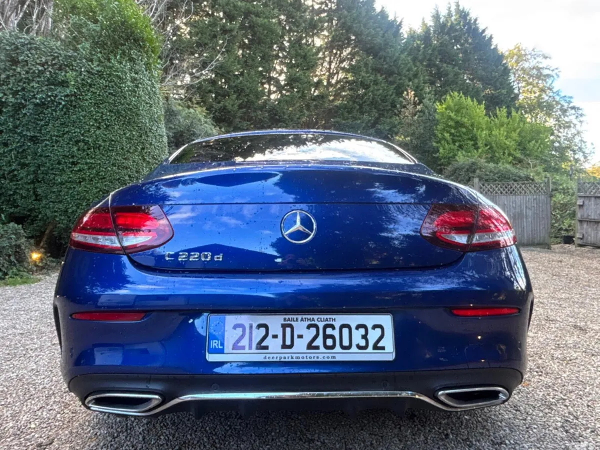 Mercedes-Benz C-Class Coupe, Diesel, 2021, Blue