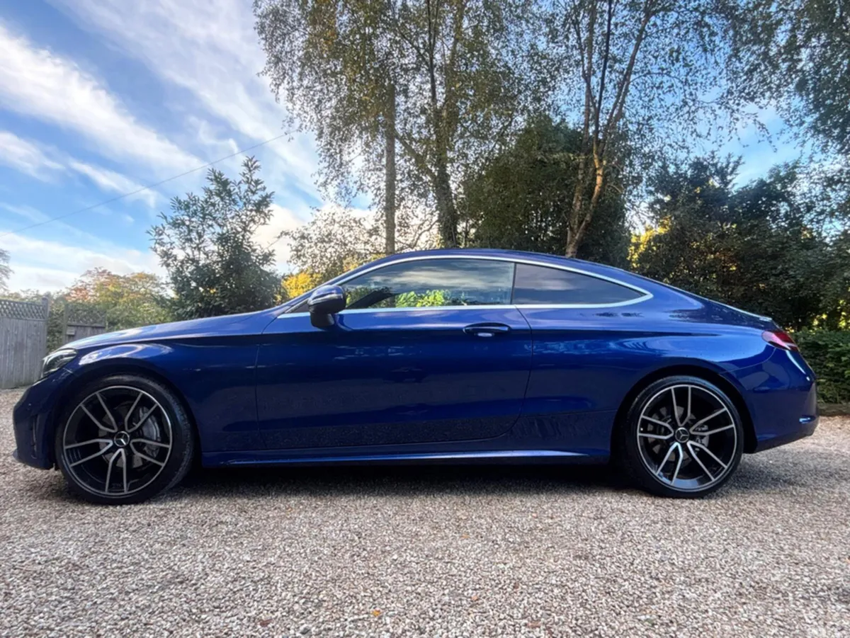 Mercedes-Benz C-Class Coupe, Diesel, 2021, Blue