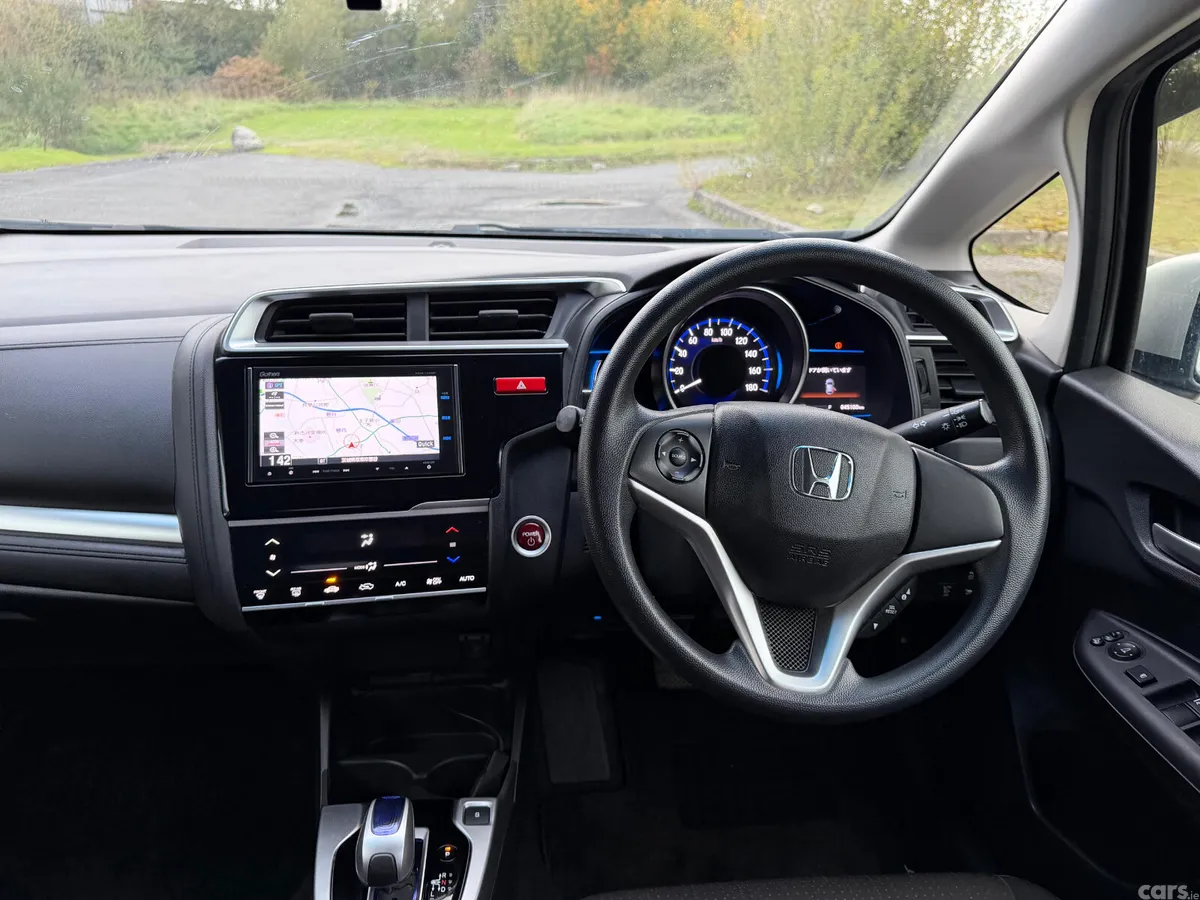 Honda Fit Hatchback, Petrol Hybrid, 2015, Silver