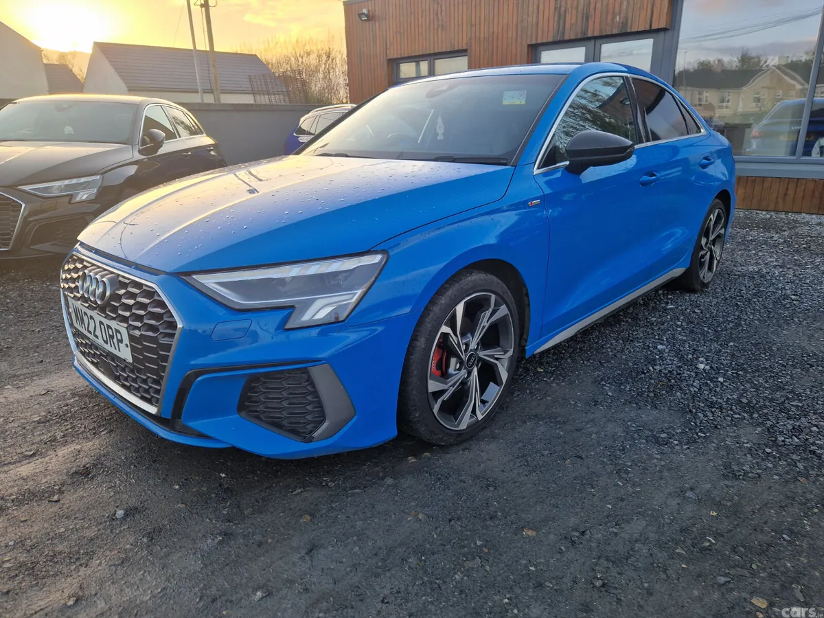 Audi A3 Saloon, Petrol, 2022, Blue