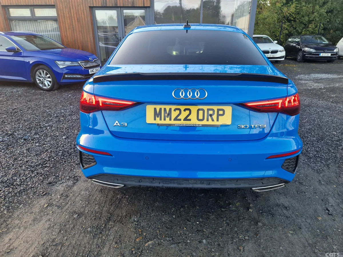 Audi A3 Saloon, Petrol, 2022, Blue