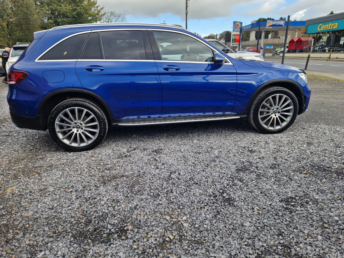 Mercedes-Benz GLC SUV, Diesel Hybrid, 2022, Blue