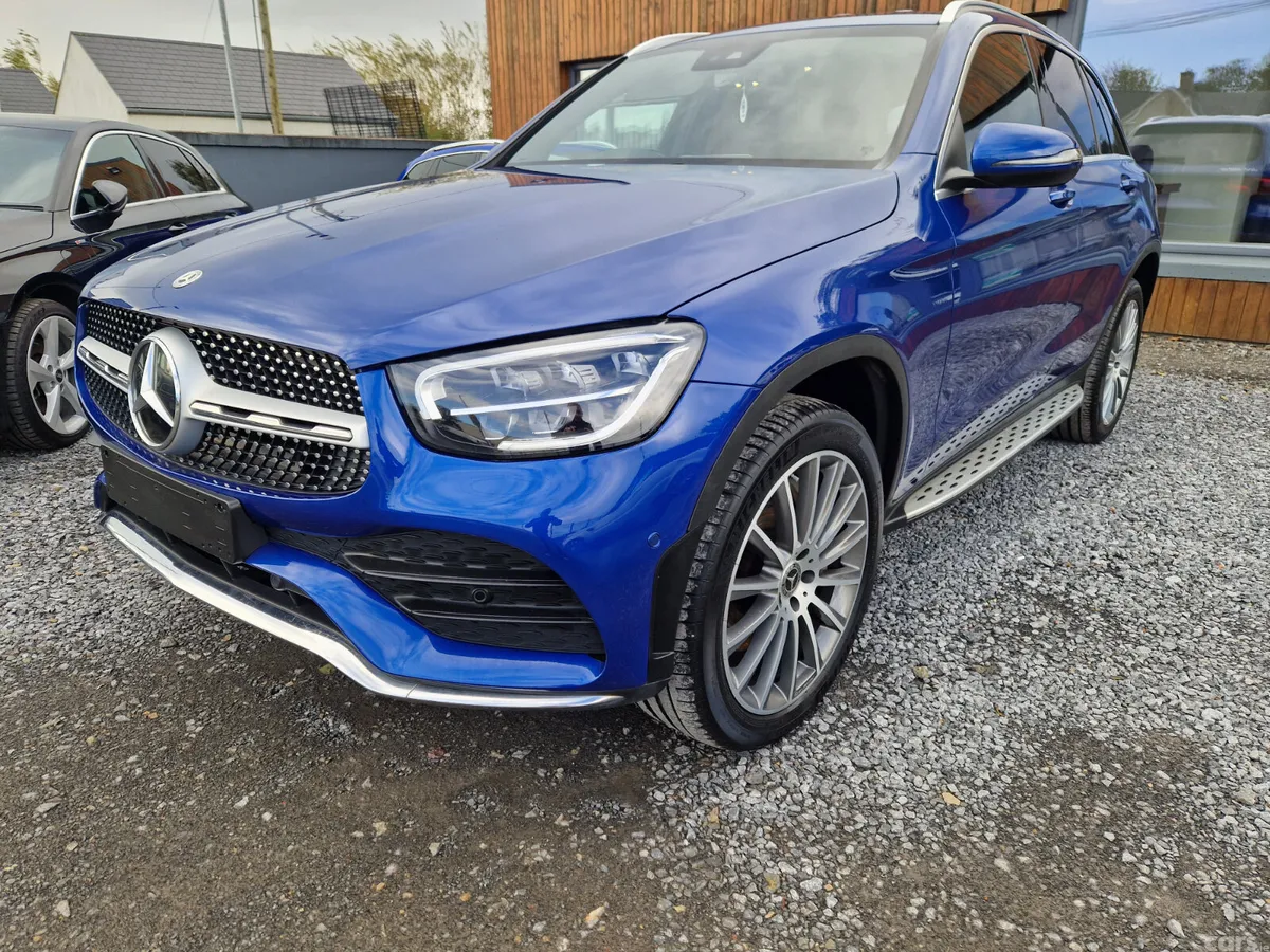 Mercedes-Benz GLC SUV, Diesel Hybrid, 2022, Blue