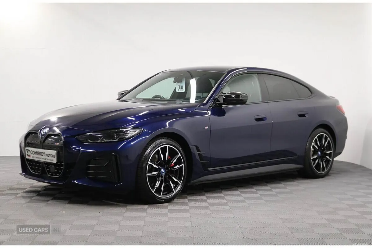 BMW i4 Hatchback, Electric, 2022, Blue