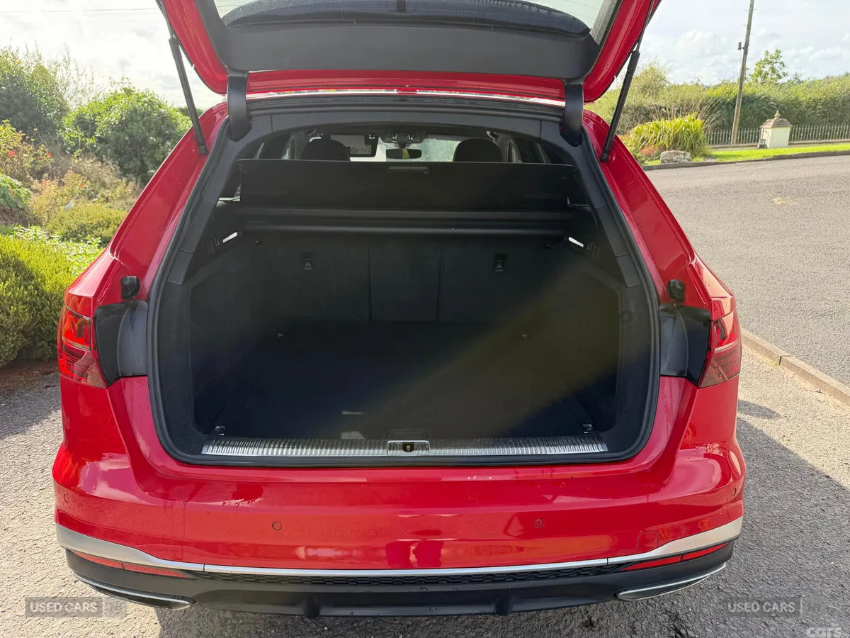 Audi A4 Estate, Diesel Hybrid, 2022, Red